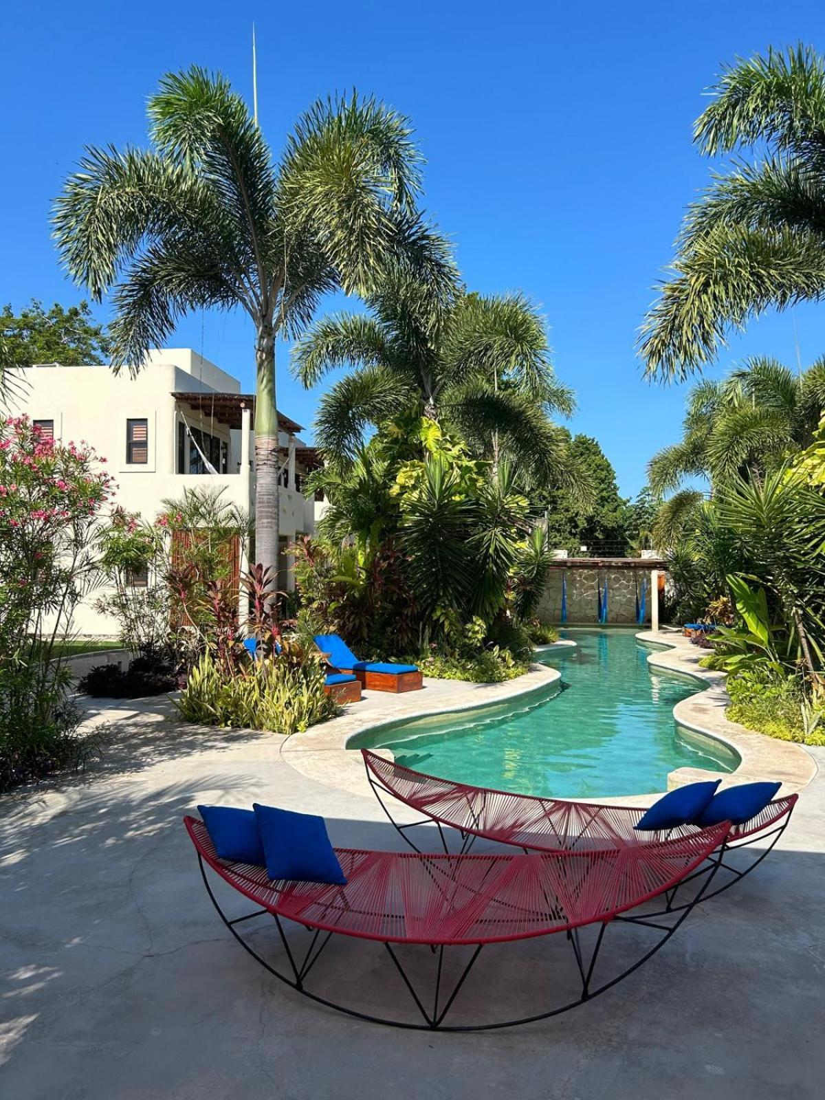 Blue Palm Bacalar Hotel Exterior foto